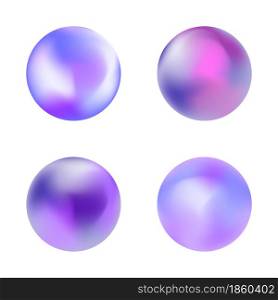 Rounded holographic gradient button.. Rounded holographic gradient button. Vector templates for placards, banners, flyers, presentations and reports