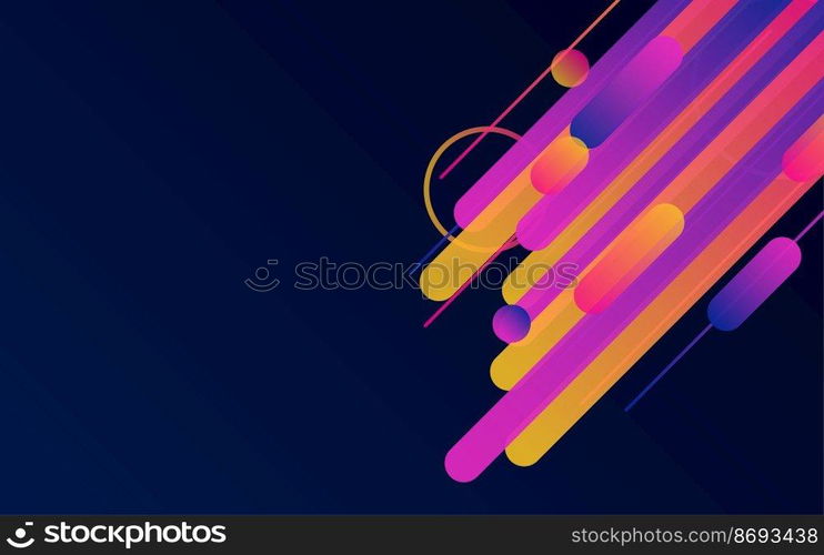 Rounded Lines Edge Background. Creative Lines for business brochure banner and poster background