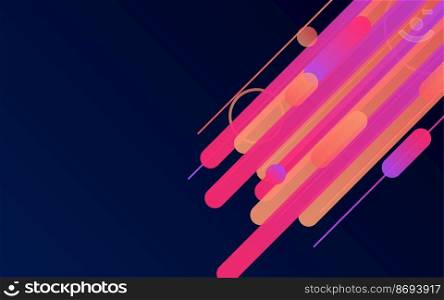 Rounded Lines Edge Background. Creative Lines for business brochure banner and poster background