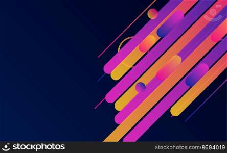 Rounded Lines Edge Background. Creative Lines for business brochure banner and poster background