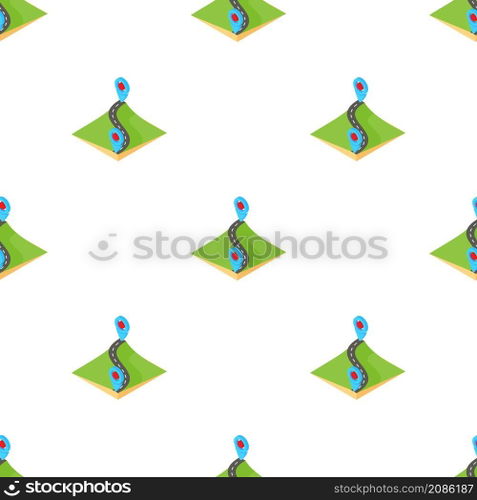 Route map pattern seamless background texture repeat wallpaper geometric vector. Route map pattern seamless vector