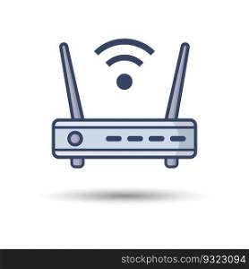 Router free vector icon sign and symbols