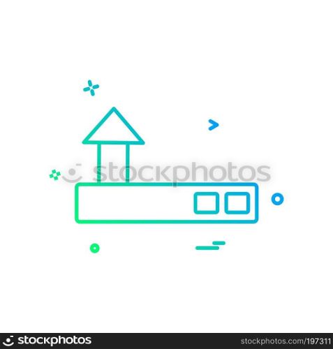Router icon design vector