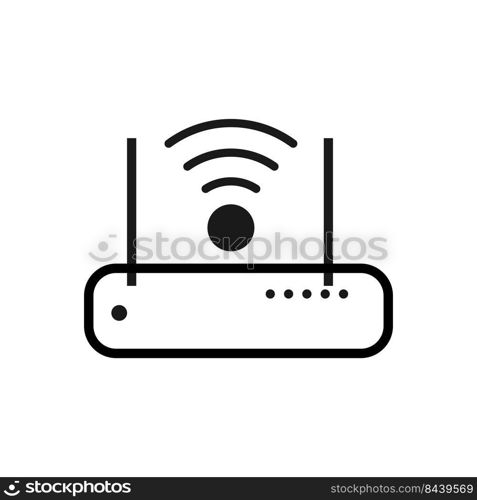 router icon stock illustration design