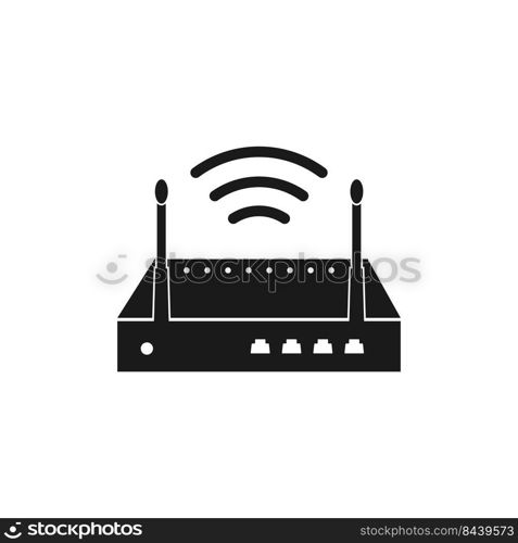 router icon stock illustration design