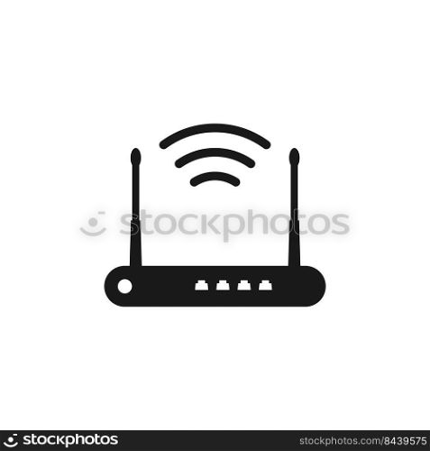 router icon stock illustration design