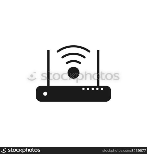 router icon stock illustration design