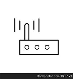 router icon trendy design template