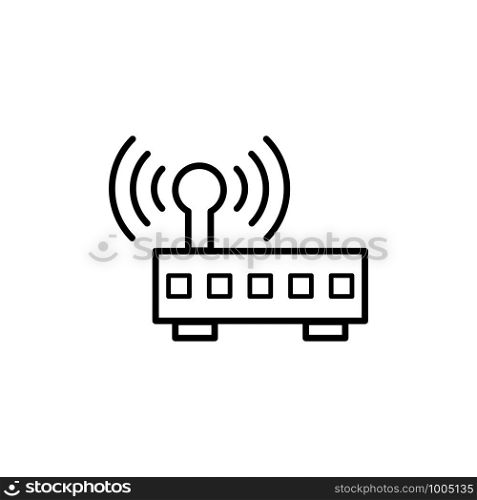 router icon trendy design template