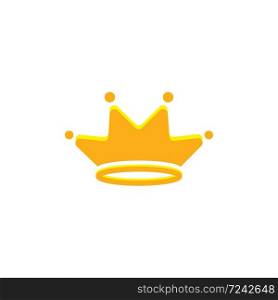 Royal crown icon vector logo