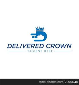 Royal Crown Logo design illustration