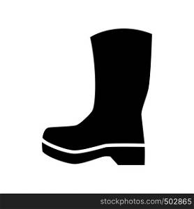 rubber boot icon vector design