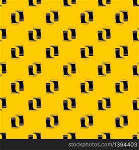 Rubber boots pattern seamless vector repeat geometric yellow for any design. Rubber boots pattern vector