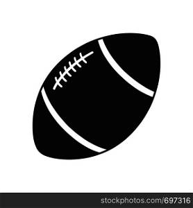 Rugby and football ball isolated on a white background vector eps 10. Rugby and football ball isolated on a white