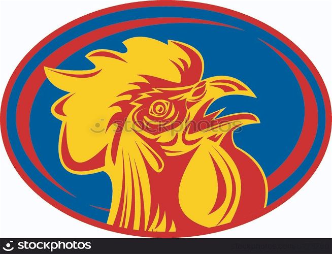 rugby rooster sports mascot france