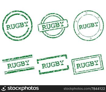 Rugby stamps