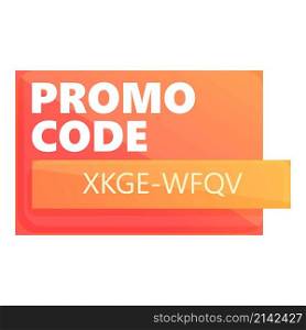 Rule promo code icon cartoon vector. Promotion discount. Money offer. Rule promo code icon cartoon vector. Promotion discount