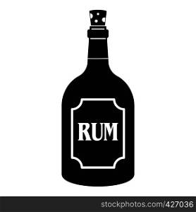 Rum icon. Simple illustration of rum vector icon for web. Rum icon, simple style
