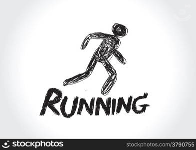 Running idea in Illustration