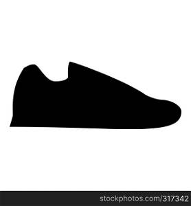 Running shoes Sneakers Sport shoes Run shoe icon black color vector illustration flat style simple image