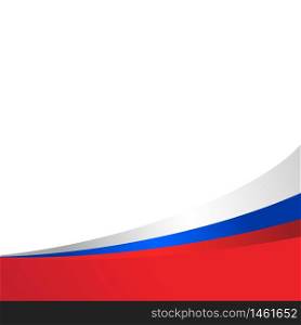 russia day background Vector design template