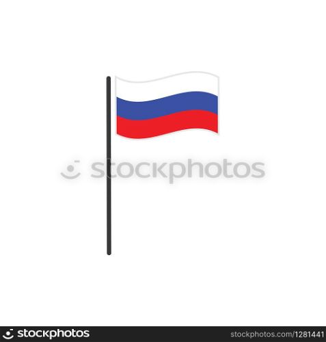 russian flag sign and symbol