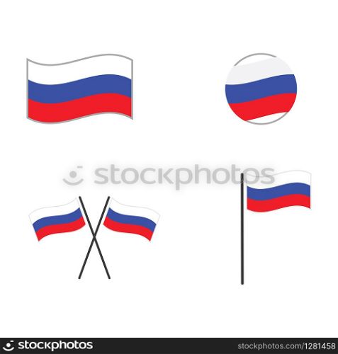 russian flag sign and symbol