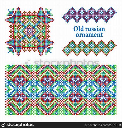 Russian pattern.