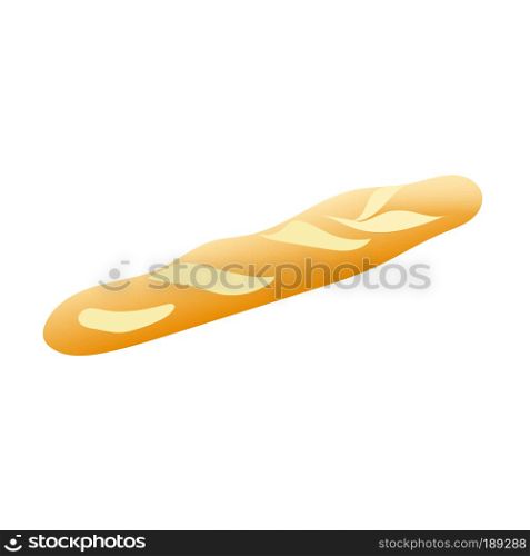 Rye bread, french baguette, wheat bread Vector illustration. wheat bread, french baguette, wheat bread Vector