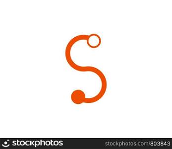S Letter Business corporate abstract unity vector logo design template
