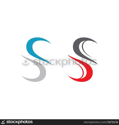 S letter business logo icon vector template