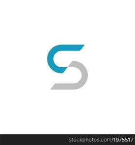 S letter business logo icon vector template