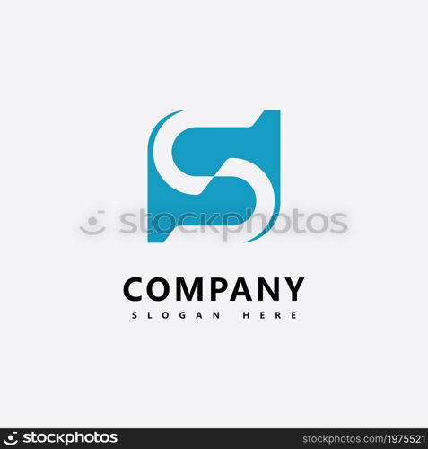 S letter business logo icon vector template