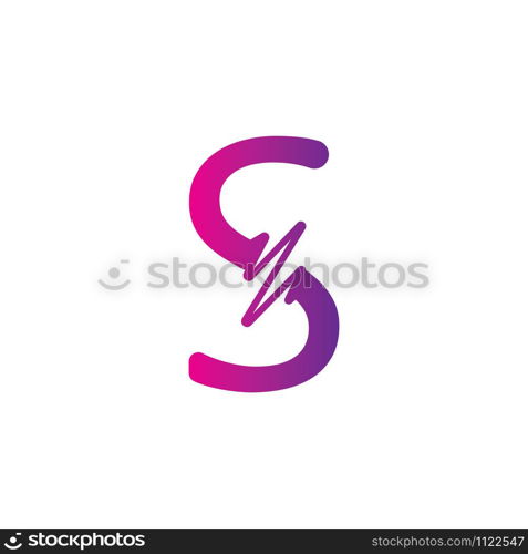 S Letter creative logo or symbol template design