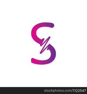 S Letter creative logo or symbol template design