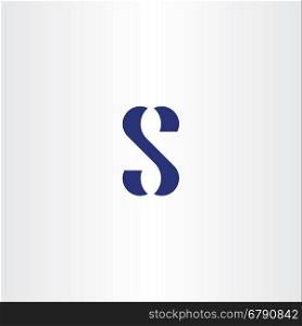 s letter icon vector sign symbol design brand