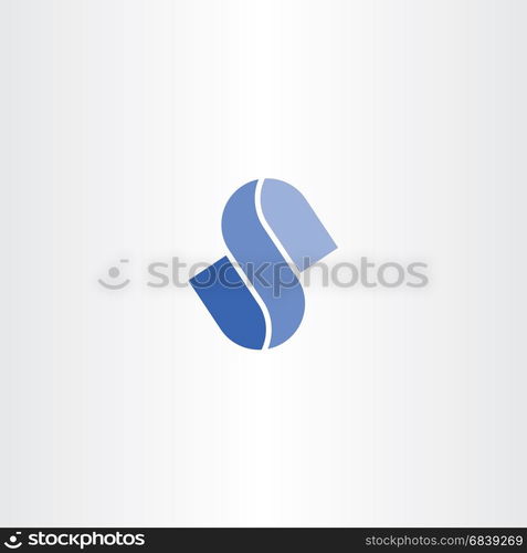 s letter illustration vector sign design