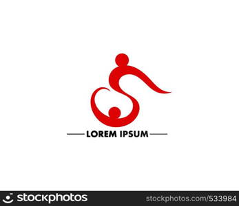 S letter logo and symbol design vector