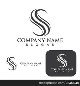 S letter logo Business corporate
