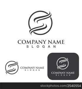 S letter logo Business corporate