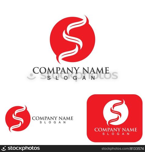 S letter logo Business corporate 