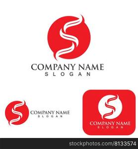 S letter logo Business corporate 