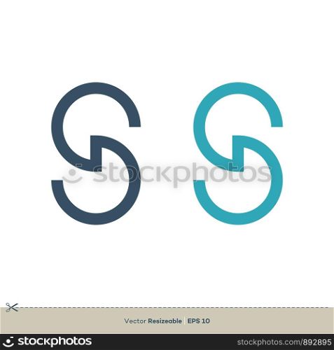 S Letter Logo Template Illustration Design. Vector EPS 10.