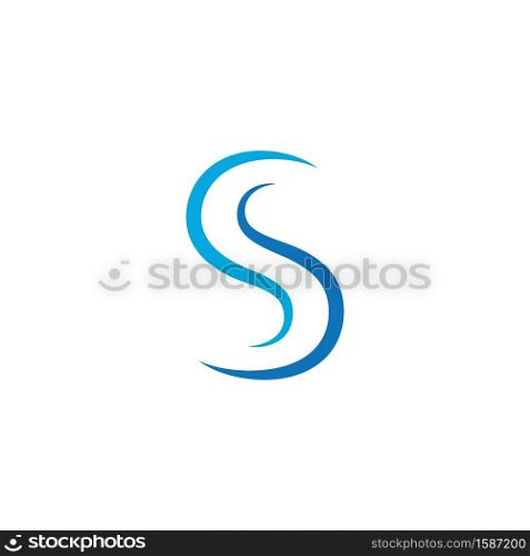 S letter logo vector design