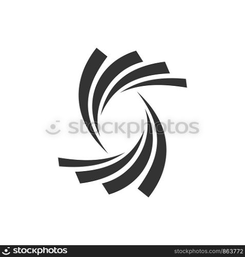 S Letter Swoosh Logo Template Illustration Design. Vector EPS 10.