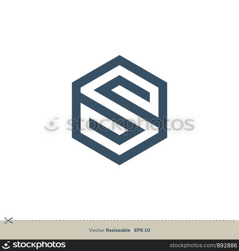 S Letter vector Logo Template Illustration Design. Vector EPS 10.