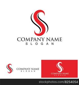 S logo and symbol vector element template