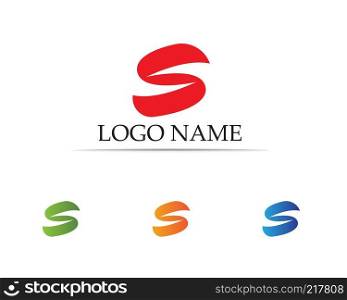 S logo and symbols template vector icons
