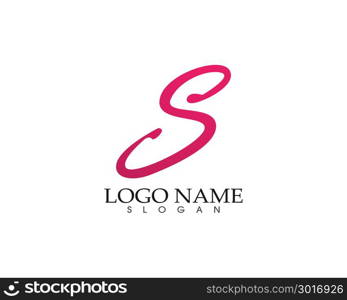 S logo and symbols template vector icons