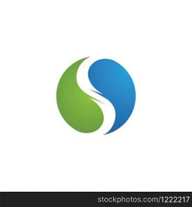 S logo Business corporate letter design vector